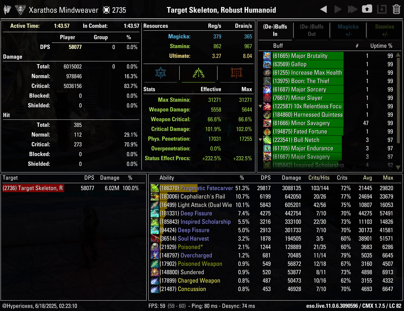 Strongest One Bar Subclass Solo CMX parse - Regular setup