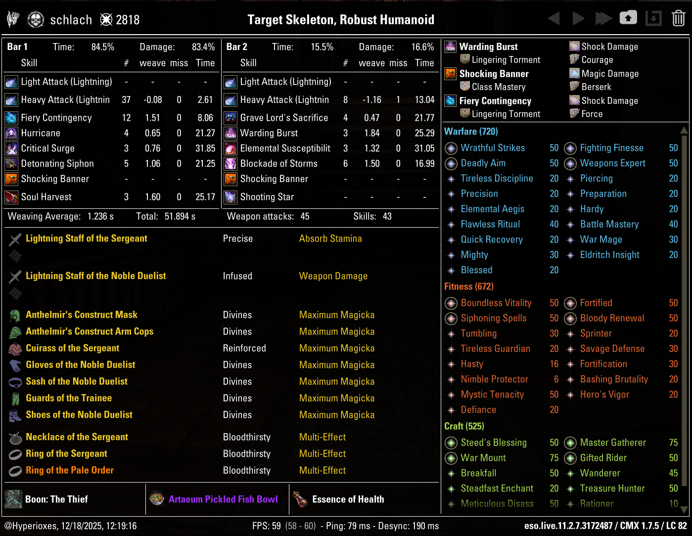 Heavy Attack Subclass Solo CMX setup - Regular setup