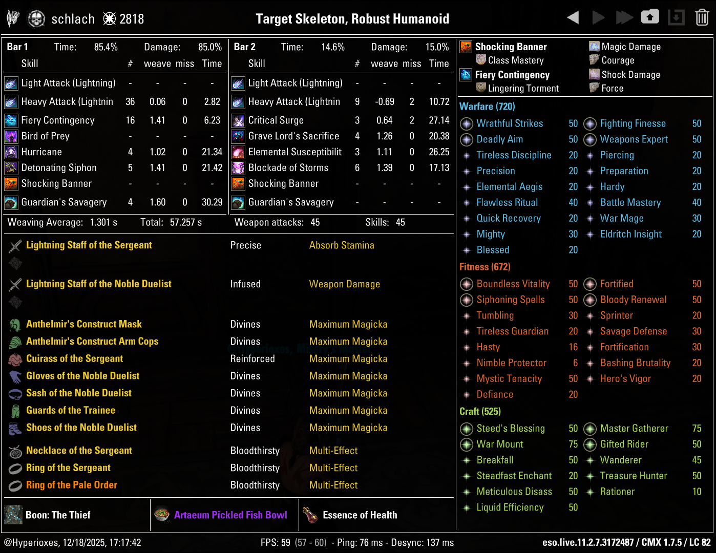 Heavy Attack Subclass Solo CMX setup - Warden
