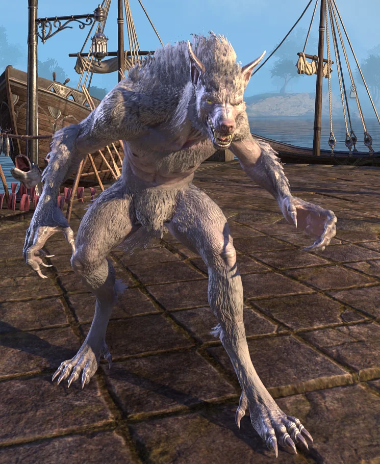 Werewolf Form, White skill style
