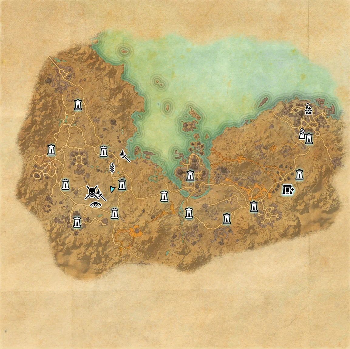 Stonefalls overview map for the Bilsa's Delivery Dynamic Encounter