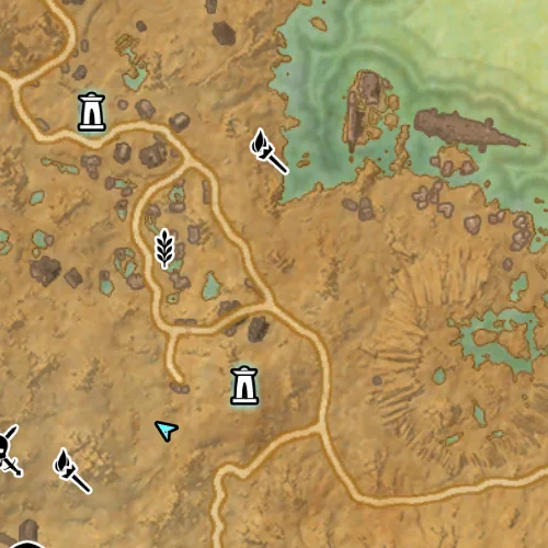 Stonefalls stage map for the Bilsa's Delivery Dynamic Encounter
