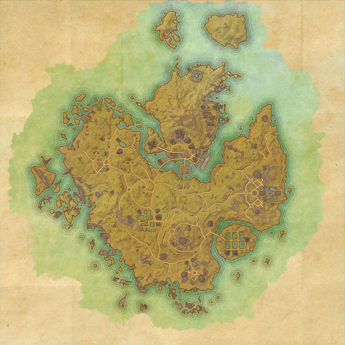 Khenarthi's Roost map showing the Suspicious Backpack