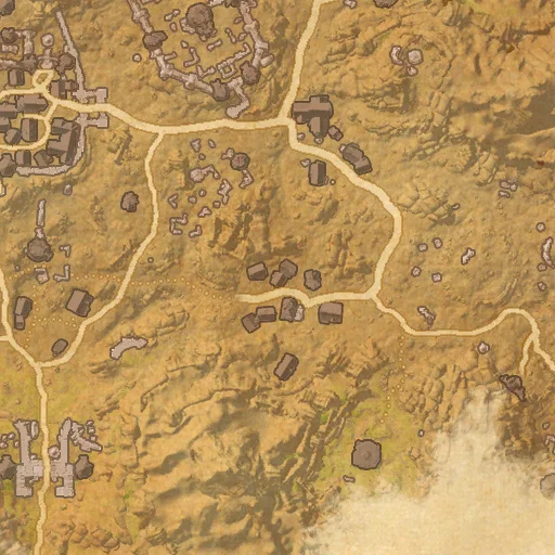 Moira's Hope detail map showing the Gold Leaf Lockbox