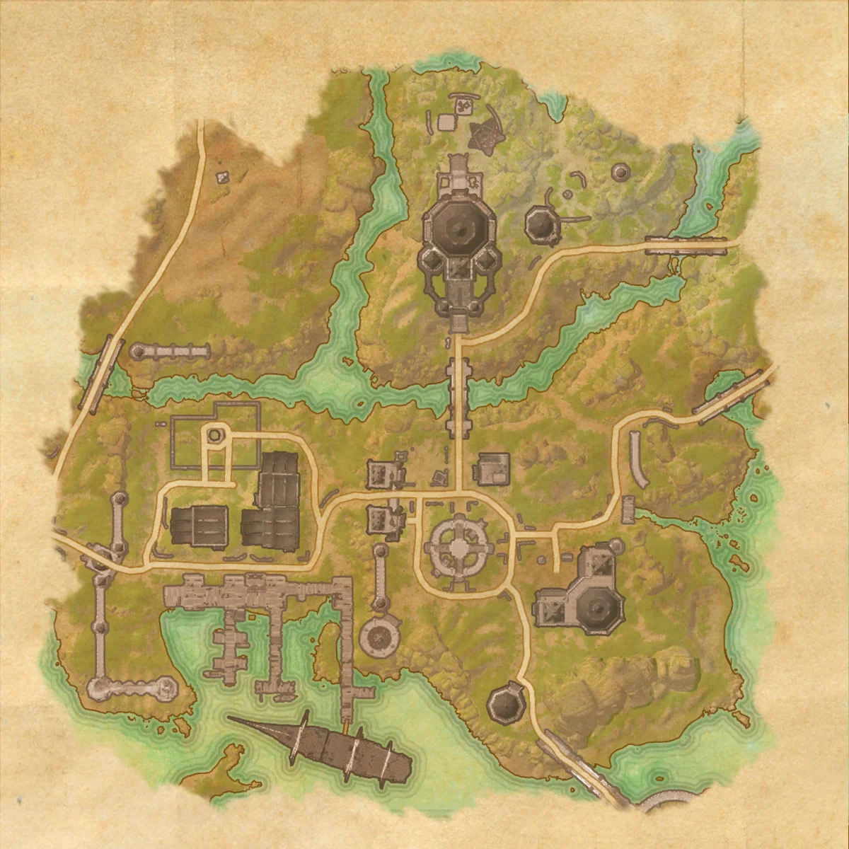 Port Hunding map showing Sealord Esun