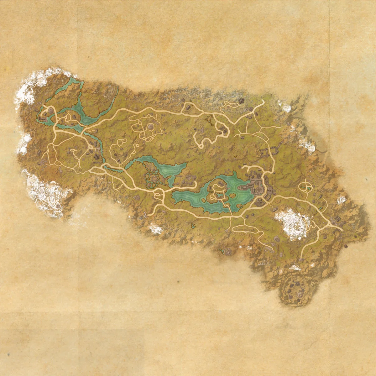 The Rift map showing Riften