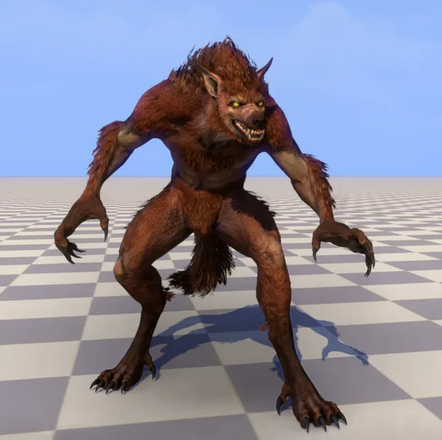 Werewolf Form, Red skill style