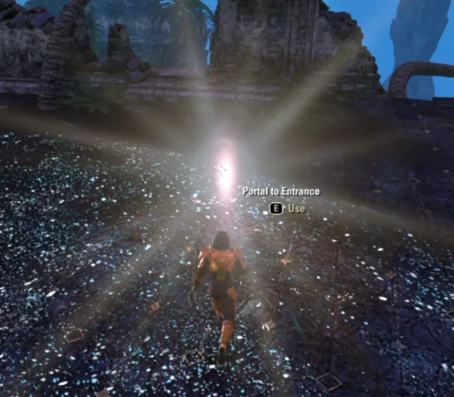 The Portal to Entrance on the final island in Moonlit Isles