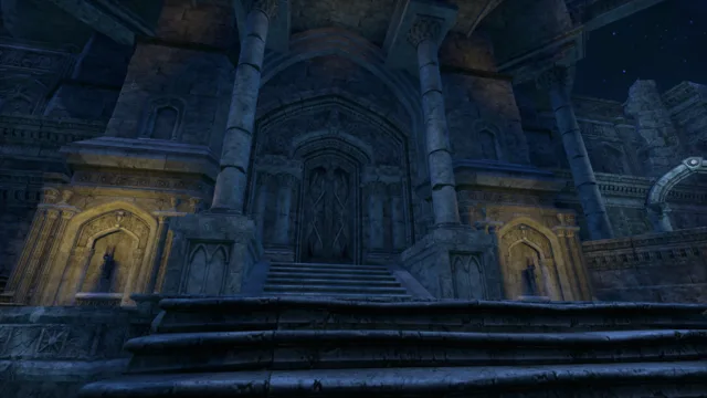 The entrance to Sage's Trove