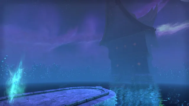 The Lakehouse standing in the water