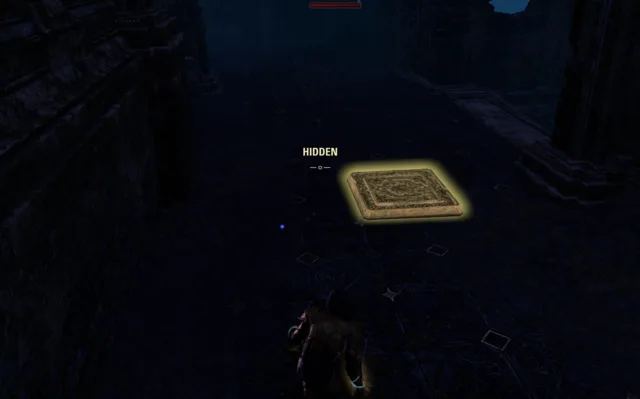 Trap plate on the floor in Twilight Maze