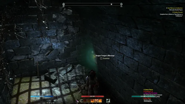 Dragon Tongue's Message in the Evermore Outlaws Refuge