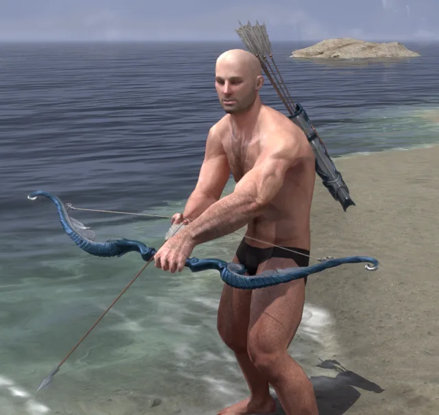 Abecean Sea Privateer Bow outfit style