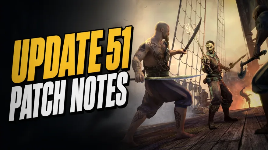 Update 51 PTS Patch Notes