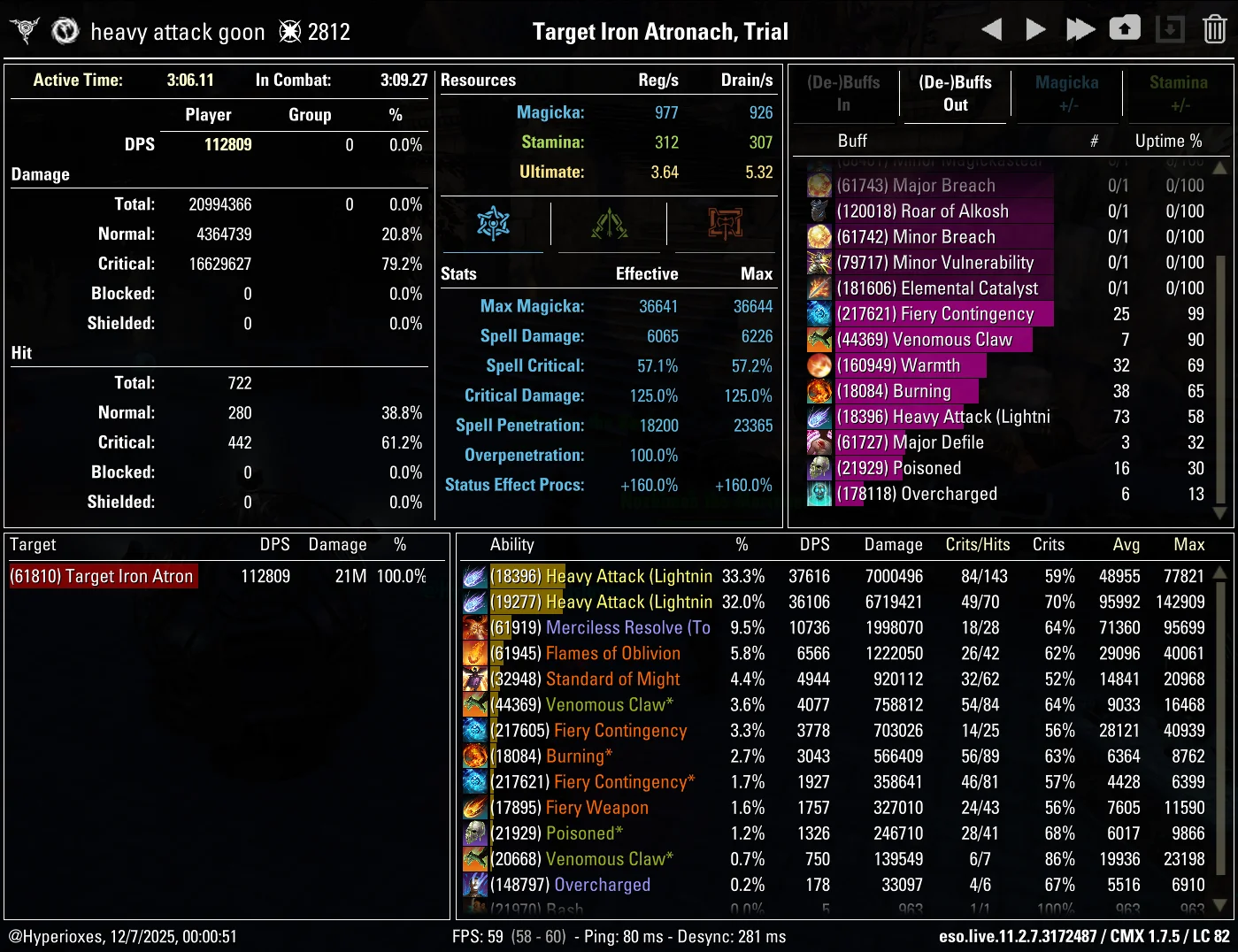 CMX Parse - Noble Duelist