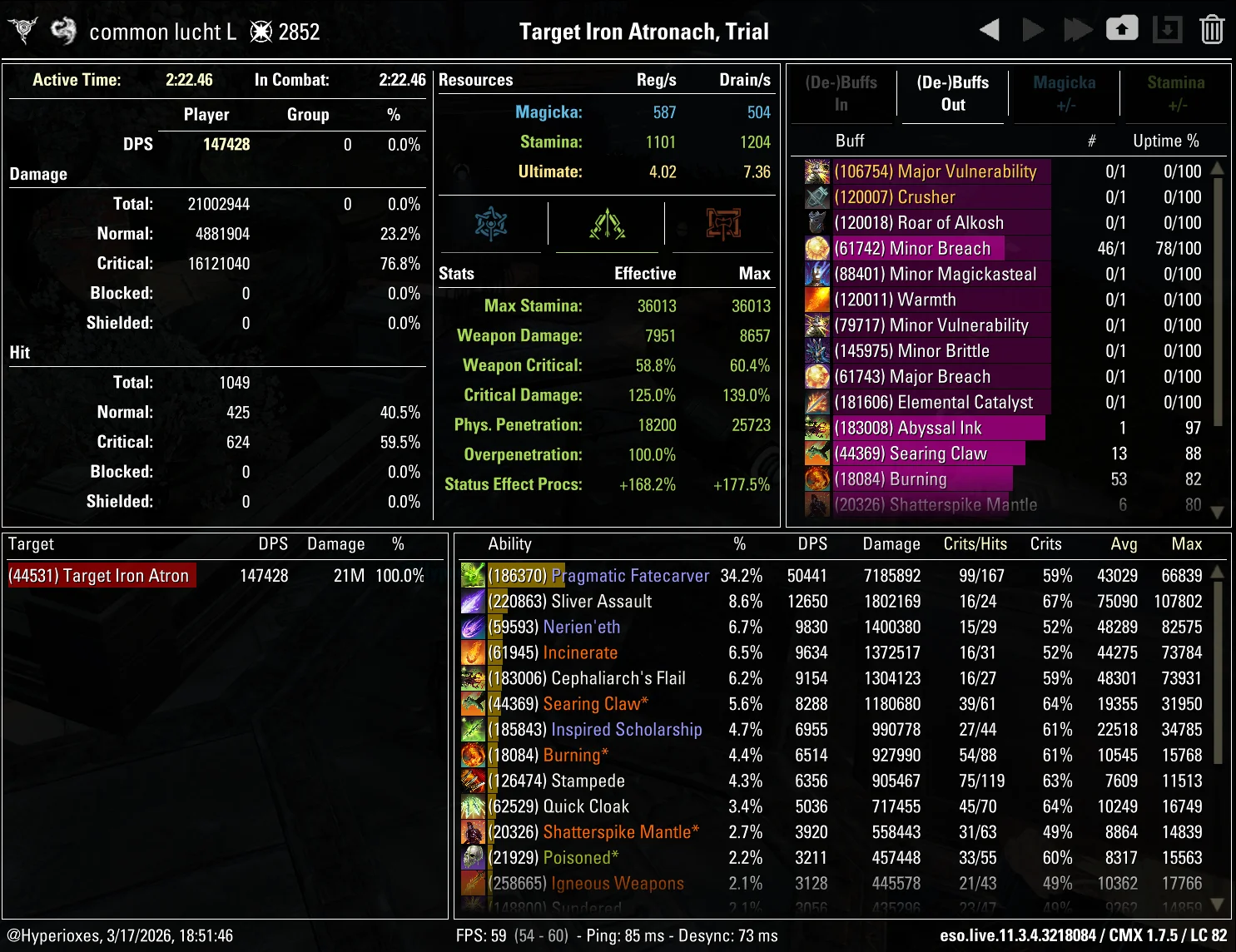 CMX Parse - Dragonknight