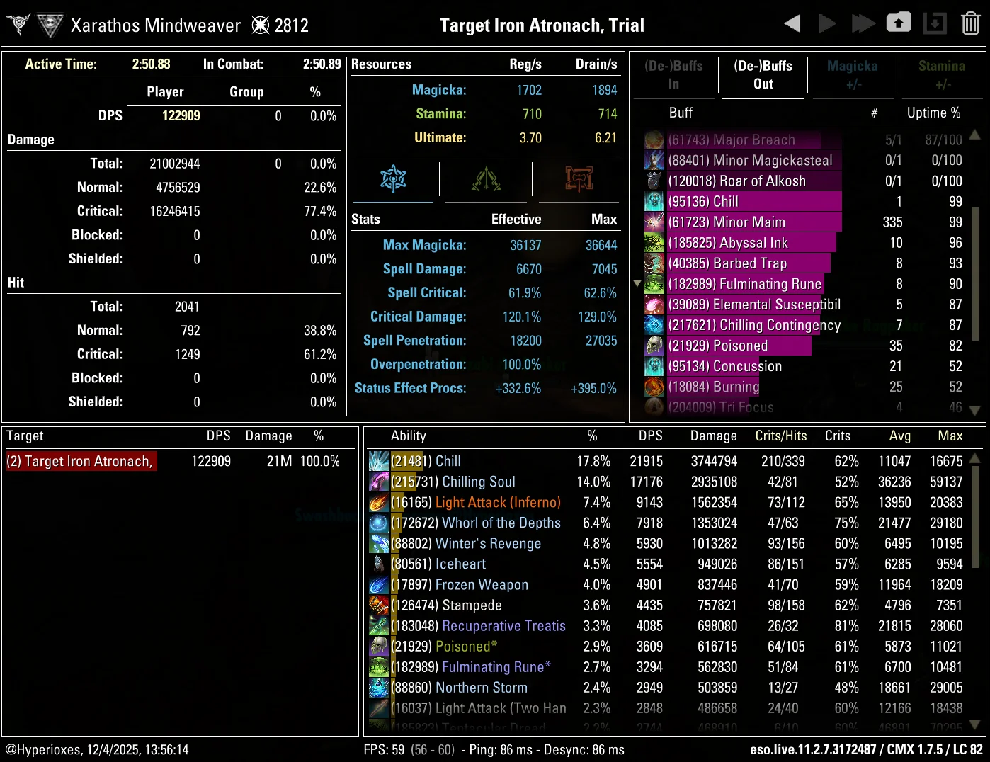 CMX Parse - Inferno Staff