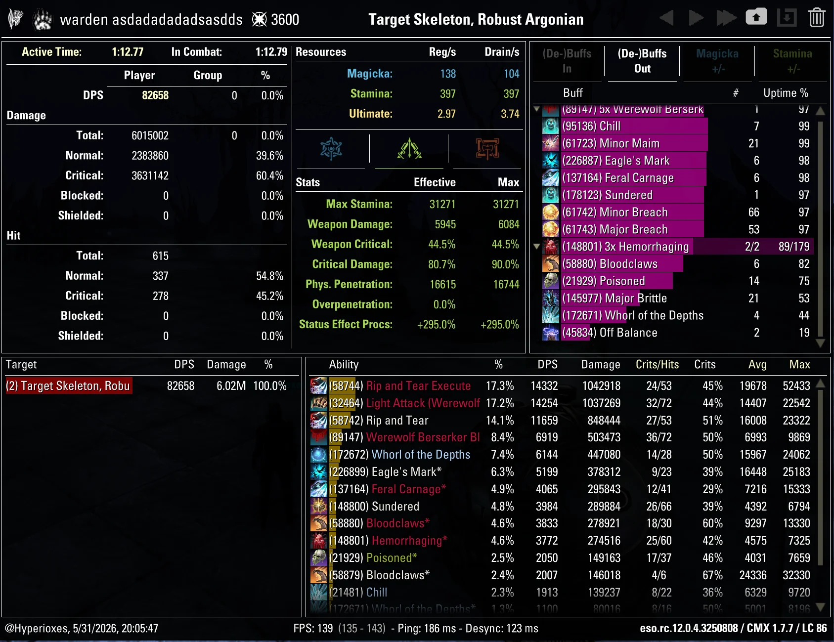 CMX Parse - Warden