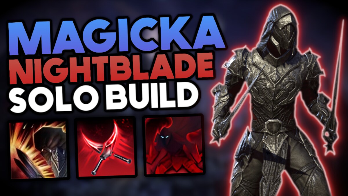 Magicka Nightblade Solo Build | U49 | ESO