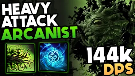 Heavy Attack Arcanist DPS