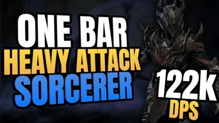 One Bar Heavy Attack Sorcerer