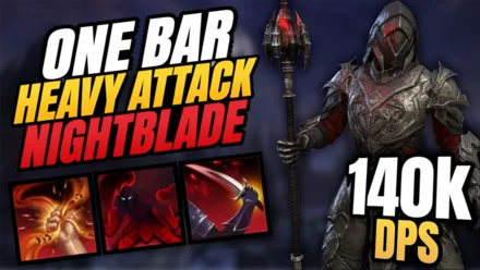 One Bar Heavy Attack Nightblade