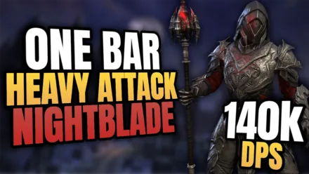 One Bar Heavy Attack Nightblade