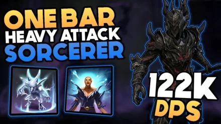 One Bar Heavy Attack Sorcerer