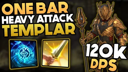 One Bar Heavy Attack Templar DPS