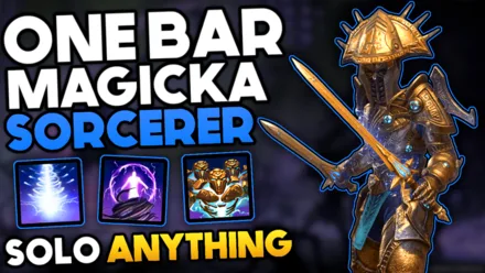 One Bar Magicka Sorcerer Solo