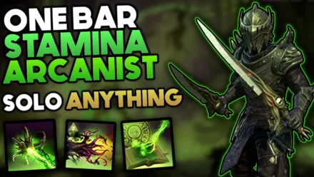 One Bar Stamina Arcanist Solo