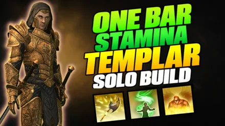 One Bar Stamina Templar Solo