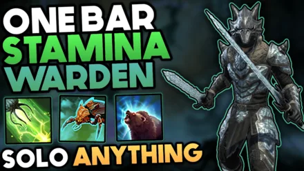 One Bar Stamina Warden Solo