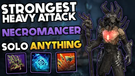 Heavy Attack Necromancer Solo
